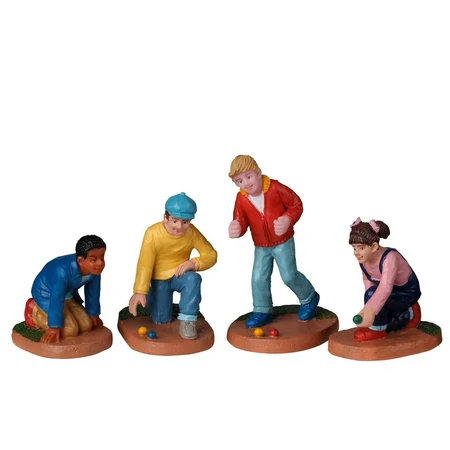 Lemax Marbles Champ Figurine (Set of 4)