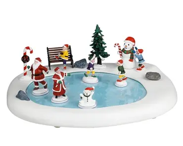 Lemax Northern Lights Skating Pond