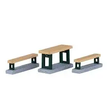 Lemax Picnic Benches