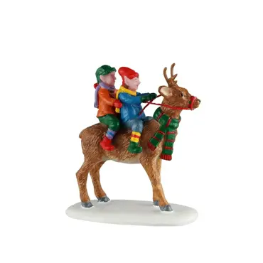 Lemax Reindeer Rides