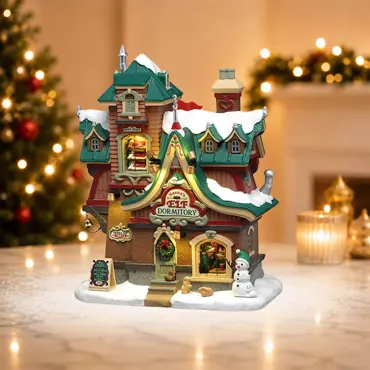 Lemax Santa' Elf Dormitory - image 3
