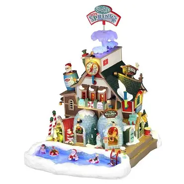 Lemax Santa's Hot Springs Oasis - image 1