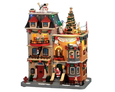 Lemax Santa's Rooftop Bash