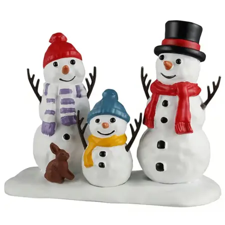 Lemax Snowman Family