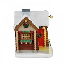 Lemax Snowshoe Cabin - image 3