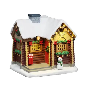 Lemax Snowshoe Cabin - image 1