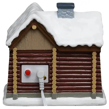 Lemax Snowshoe Cabin - image 4