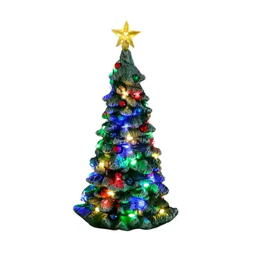 Lemax Snowy Christmas Tree, B/O (4.5v)