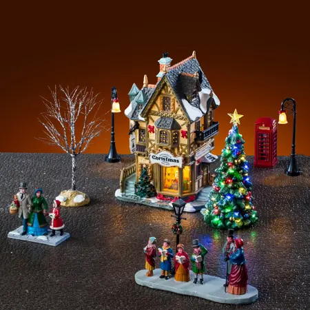 Lemax Tannenbaum Christmas Shoppe Set - image 3
