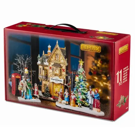 Lemax Tannenbaum Christmas Shoppe Set - image 1