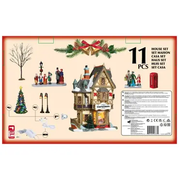 Lemax Tannenbaum Christmas Shoppe Set - image 2