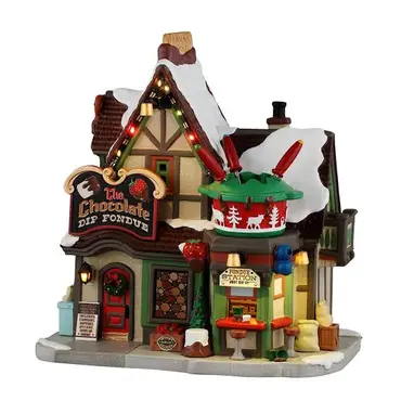Lemax The Chocolate Dip Fondue - image 1