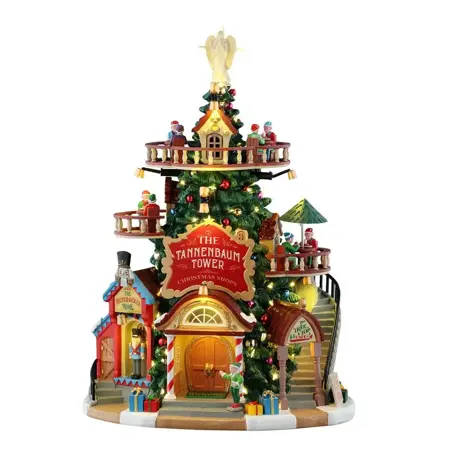 Lemax The Tannenbaum Tower Christmas Shops - image 1
