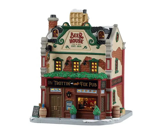 Lemax The Trottin' Fox Pub - image 1
