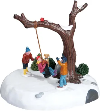 Lemax Tire Swing Twirl