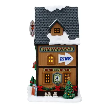 Lemax Wally's Winter Skate Shop - image 2
