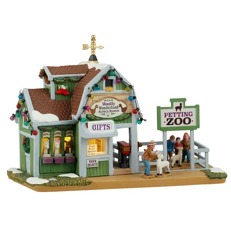 Lemax Woolly Wonderland Alpaca Ranch - image 1