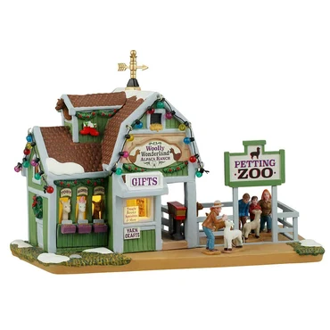 Lemax Woolly Wonderland Alpaca Ranch - image 1