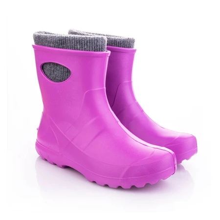 Leon Ankle Garden Boots Fuchsia Size 3