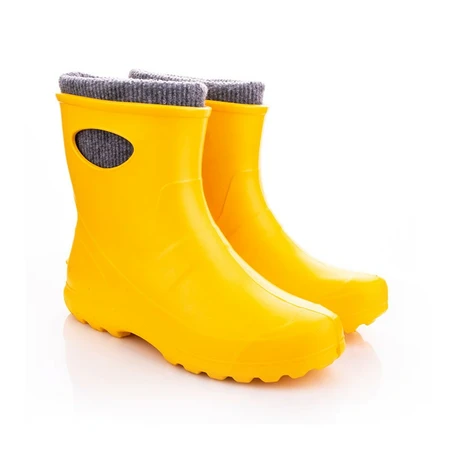 Leon Ankle Garden Boots Yellow Size 4