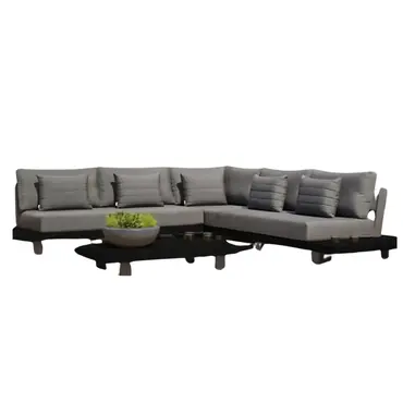 Life Outdoor Living Fitz Roy Corner Set Aluminium - image 1