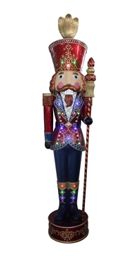 Lit Display Nutcracker 233cm