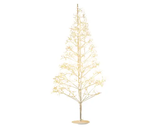 Lit Microdot Starburst Tree White 180 cm - image 1