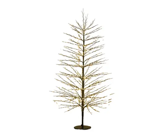 Lit Microdot Xmas Tree Black Twinkling 180cm  - image 3