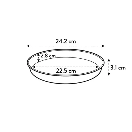 Loft Saucer Round Lavender Lilac 24 - image 3