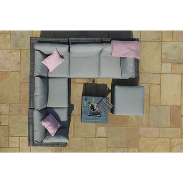 London Corner Group with Ice Bucket and Chair (Grey) - image 6