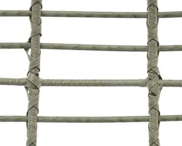 London Hanging Wicker Egg Chair (Grey) - image 2