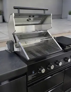 Luxe Outdoor Kitchen 5 Burner with Sink and Fridge - image 5