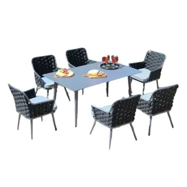 Lyon 6 Seat Rectangle Set - image 1