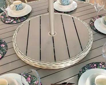 Malibu 6 Seat Round Dining Set - image 4