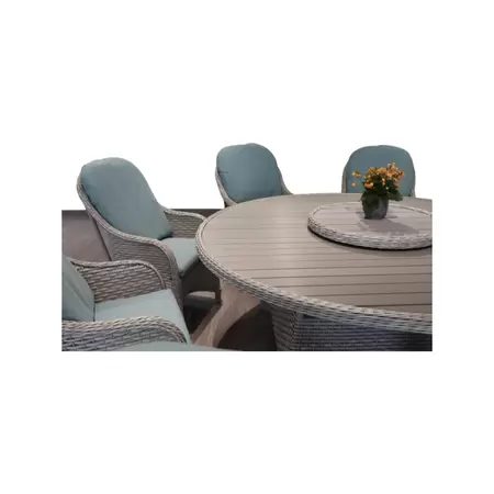 Malibu 8 Seat Round Dining Set - image 2