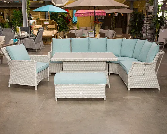 Malibu Large Casual Corner Dining Set - image 3