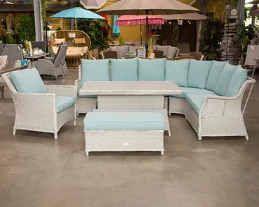 Malibu Large Casual Corner Dining Set - image 3