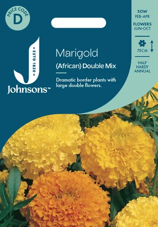 Marigold (African) Double Mix - image 1