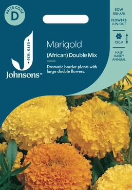 Marigold (African) Double Mix - image 1