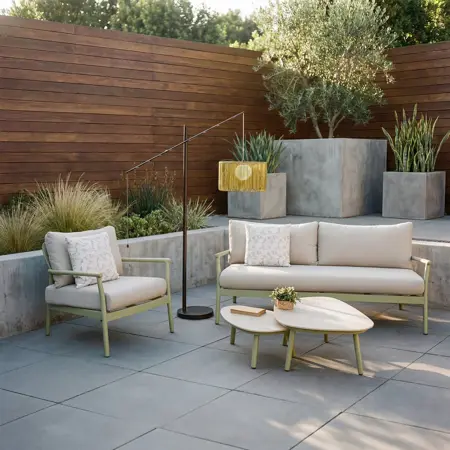 Matera Sage Rope Floor Lamp - image 2