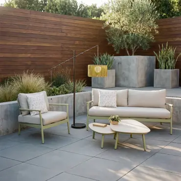 Matera Sage Rope Floor Lamp - image 2