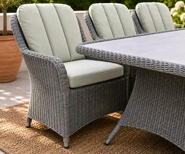 Melina 6 Seater Rectangular Dining Set - image 3