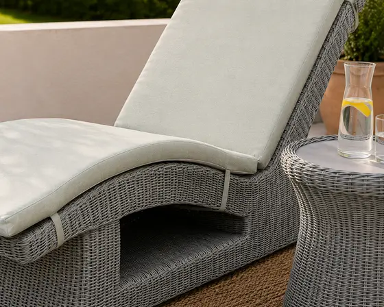 Melina Sun Lounger with Side Table - image 3