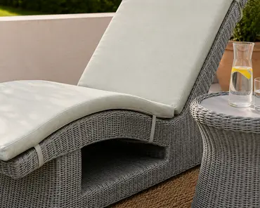 Melina Sun Lounger with Side Table - image 3
