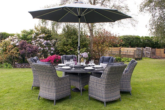 Miami 6 Seater Round Dining Set - image 3