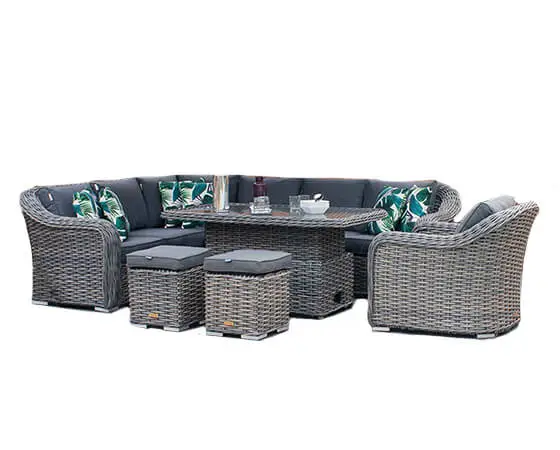 Miami Grande Corner Set with Footstools and Armchair - image 2