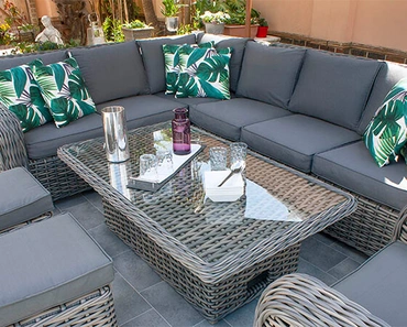 Miami Grande Corner Set with Footstools and Armchair - image 5