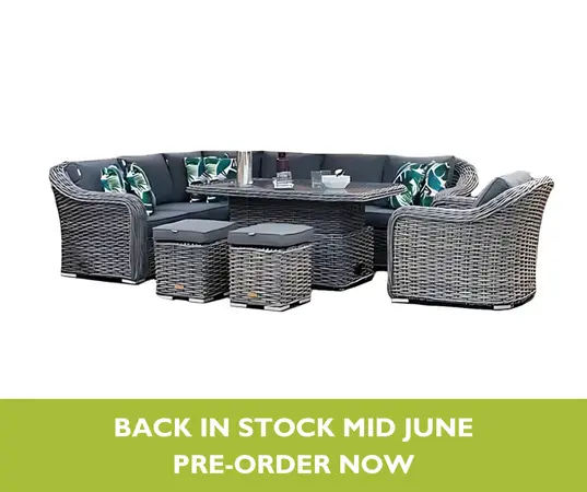 Miami Grande Corner Set with Footstools and Armchair - image 1
