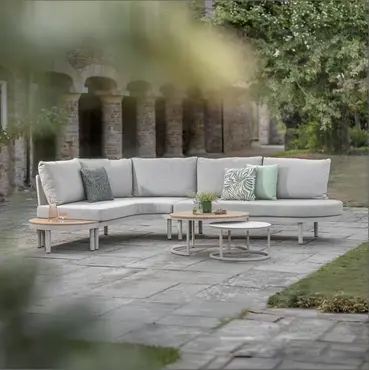 Miami L Shape Sofa with Duo Coffee Table - image 2