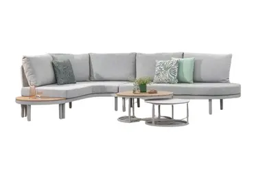 Miami L Shape Sofa with Duo Coffee Table - image 1